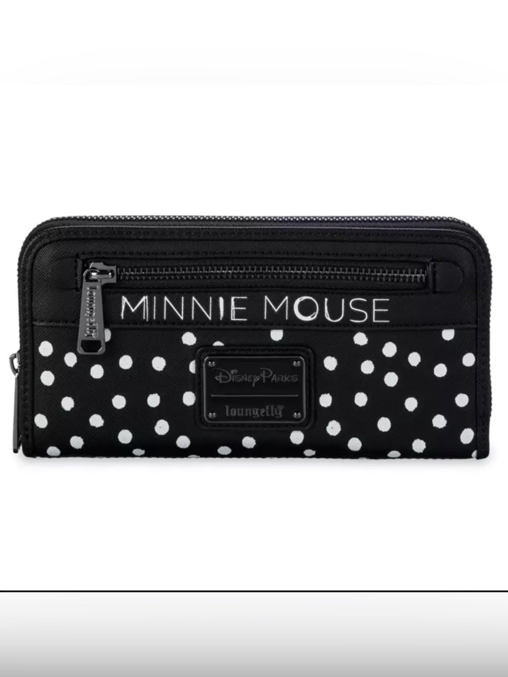 NWT Disney Parks Loungefly Wallet - Minnie Mouse With Polka Dots - Picture 2 of 15